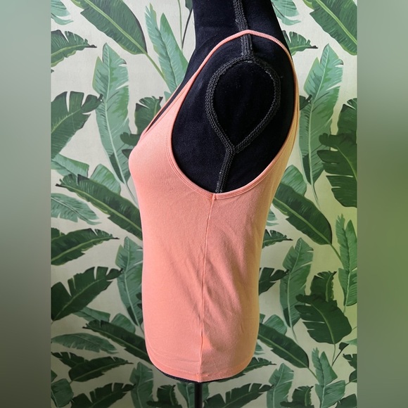 Universal Thread Orange Ribbed Tank Top Size M - Picture 4 of 7